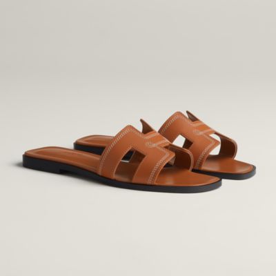 Sandales oran cheap hermes camel